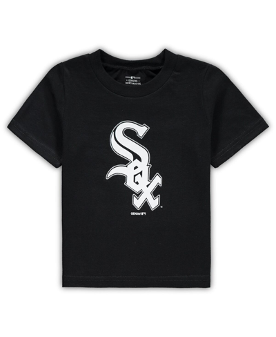 Outerstuff Toddler Boys And Girls Black Chicago White Sox Primary Team Logo T-shirt
