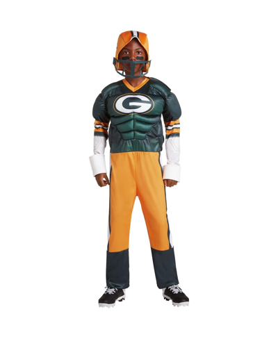 Jerry Leigh Youth Boys Green Green Bay Packers Game Day Costume
