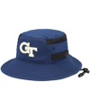 ADIDAS ORIGINALS MEN'S ADIDAS NAVY GEORGIA TECH YELLOW JACKETS 2021 SIDELINE AEROREADY BUCKET HAT