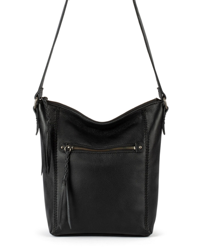 The Sak Women's Ashland Leather Crossbody In Black