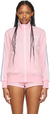 PALM ANGELS PINK CLASSIC TRACK JACKET