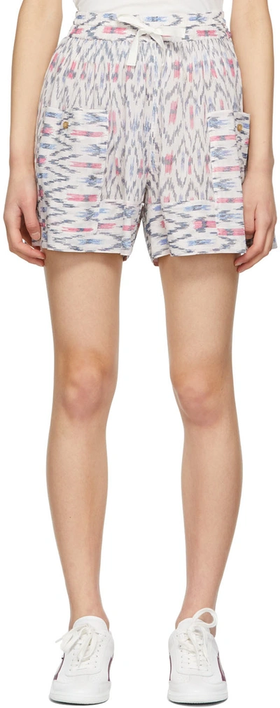 Isabel Marant Étoile Off-white Ledoria Shorts In 23ec Ecru
