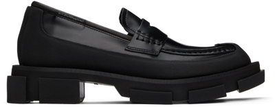 Both Black Gao Loafers In 90 Black