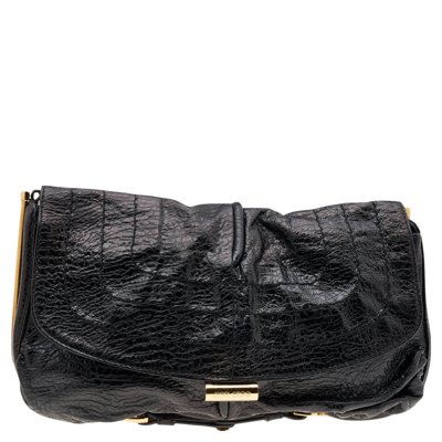 Pre-owned Jimmy Choo Black Leather Ayse Shoulder Bag