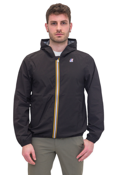 K-way Jacques Warm Double Jacket In Black