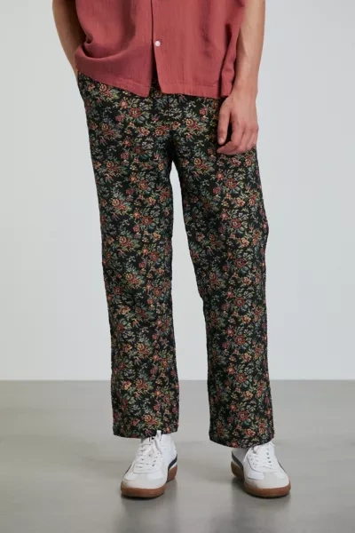 Monkey Time Monkeytime Floral Pant In Black | ModeSens