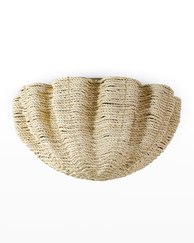 Palecek Isla 18" Flush Mount Light