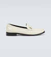 SAINT LAURENT LE LOAFER LEATHER PENNY LOAFERS