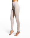 The Row Ensley Skinny-leg Tulle Pants In Natural White