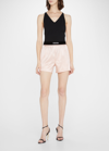 Tom Ford Silk Lounge Shorts In Vintage Nu