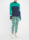 Sweaty Betty Power Pocket Workout Leggings In Green Geo