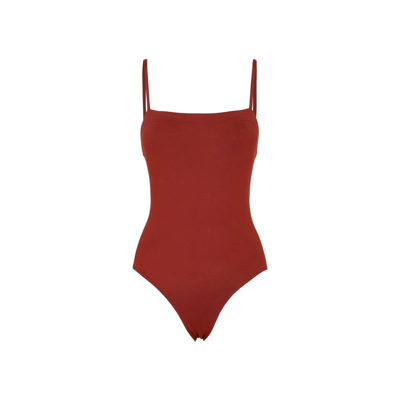 Eres Aquarelle One-piece Swimsuit In Red