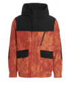 Woolrich Trek Tie Dye-print Windbreaker In Orange