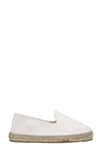 Manebi La Havana Espadrilles In White Canvas In White