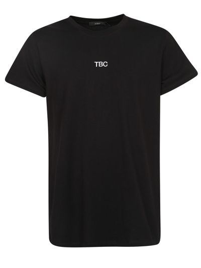 14 Bros Logo-print T-shirt In Black