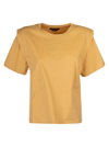 Isabel Marant Structured Sleeve T-shirt In Yellow