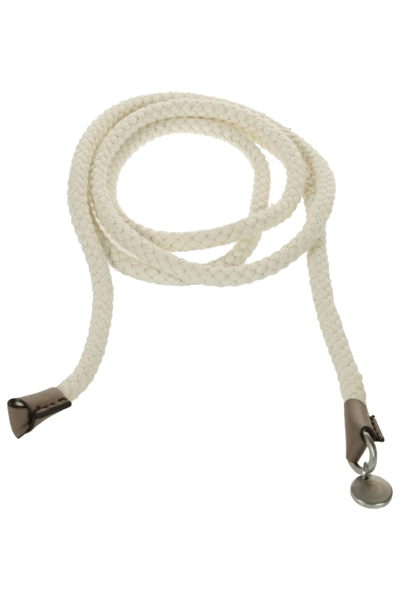 Peserico Rope Belt In Bianco