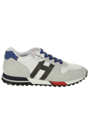 Hogan Sneakers H383 Greybluewhite In Bianco