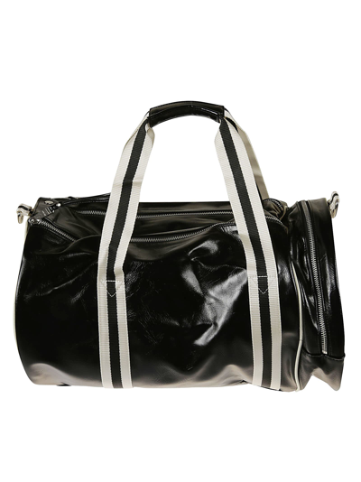 Fred Perry Classic Barrel Duffle Bag In Black