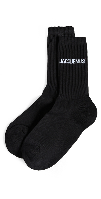 Jacquemus Les Chaussettes  In Black