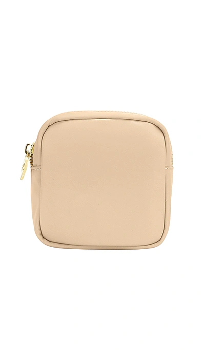 Stoney Clover Lane Classic Mini Pouch In Tan