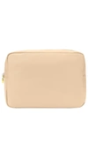 Stoney Clover Lane Classic Large Pouch In Tan