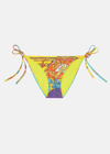Versace Royal Rebellion Printed Bikini Briefs In Print