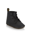 DR. MARTENS' BABY'S BLACK CRIB BOOTS