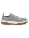 THOM BROWNE MEN'S COURT CABLE KNIT SOLE SNEAKERS