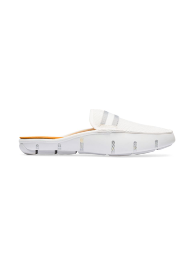 Swims Pool Slide Loafers In White