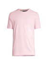 Hugo Boss Thompson 01 Cotton T-shirt In Open Pink