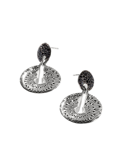 John Hardy Radial Drop Earrings In Gold