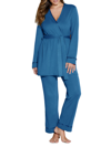 Cosabella Women's 3-piece Bella Maternity Robe, Camisole, & Pants In Malawi