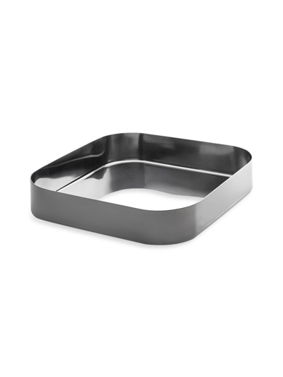 Mepra Square Bowl, 5.9"sq. In Silver