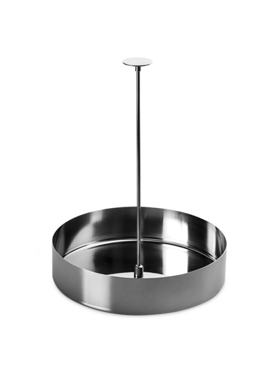 Mepra Round Stainless Steel Condiment Basket In Silver