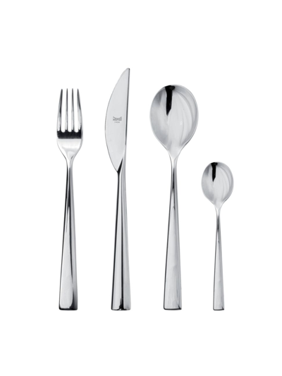 Mepra Energia 24-piece Flatware Set In Silver