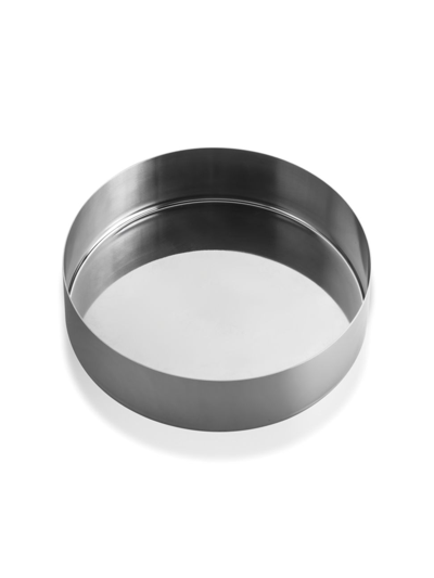 Mepra Round Stainless Steel Bowl In Silver