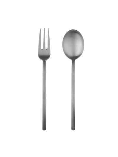 Mepra Due Ice Serving Utensil Set In Silver