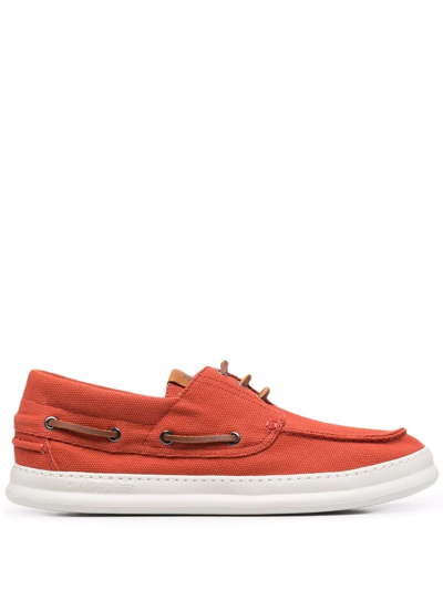 Camper Runner Four Boat Shoes In Rot