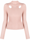 Off-white Meteor Knitted Top In Neutrals