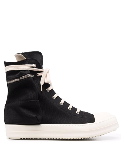Rick Owens Drkshdw Porterville Cargo Sneakers In Black