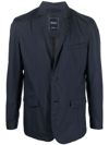 HERNO SINGLE-BREASTED FITTED BLAZER