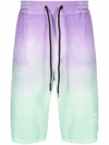 Mauna Kea Ombré Jogger Shorts In Grün