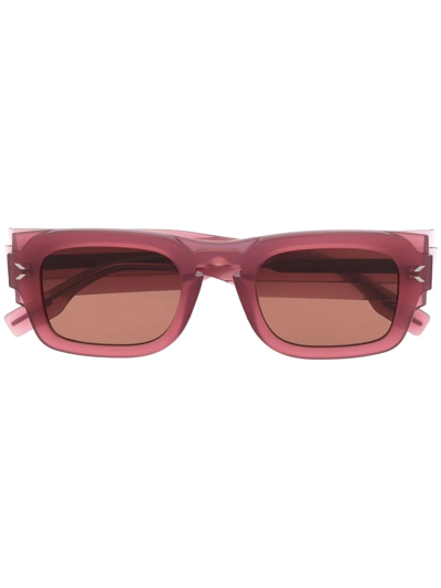 Mcq By Alexander Mcqueen Square Tinted Sunglasses In Rosa