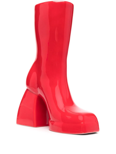 Anissa Kermiche X Nodaleto Boot Vase In Rot