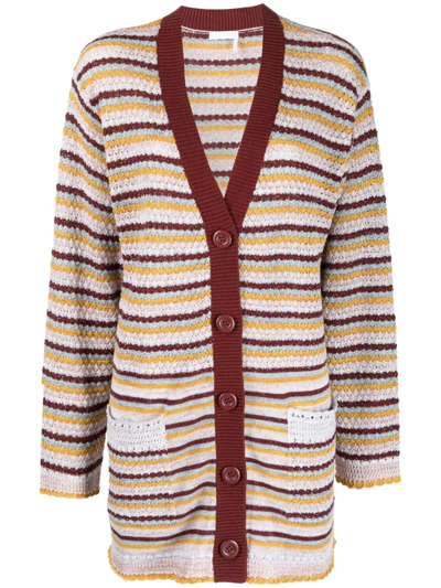 See By Chloé Multicolor Wool Cardigan In 9ca Multicolor 1