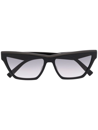 Saint Laurent Square-frame Sunglasses In Schwarz