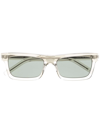 Saint Laurent Square-frame Sunglasses In Nude