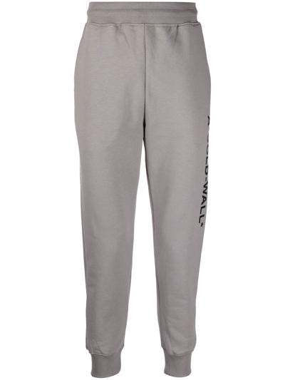 A-cold-wall* A Cold Wall Essential Logo Sweatpants In Grey