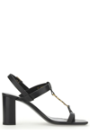 SAINT LAURENT SAINT LAURENT CASSANDRA MONOGRAM SANDALS